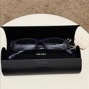 Prada Women's Dark Purple EyeGlasses